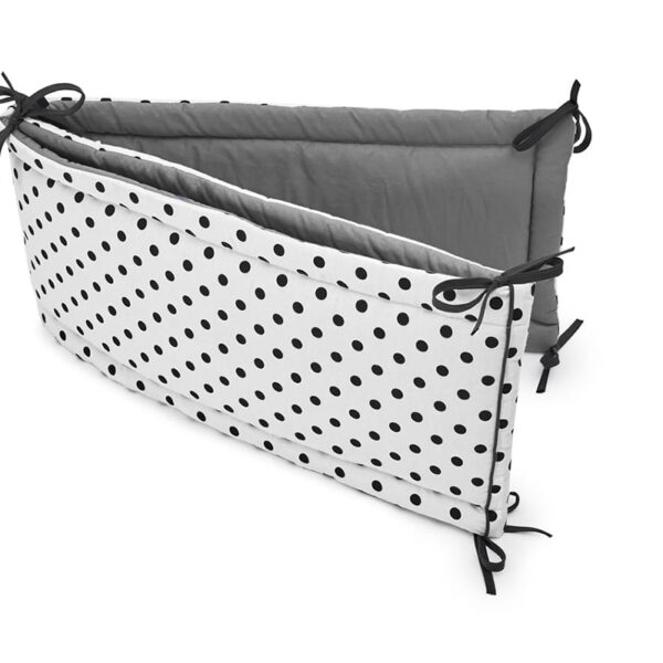 Βρεφική Πάντα κούνιας Black Dots 180x30cm