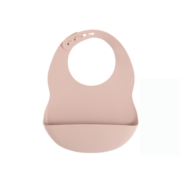 Σαλιάρα Σιλικόνης Dusty Pink