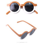 Παιδικά γυαλιά ηλίου BabyLlama Caramel / Summer White 2-5 ετών - Image 2