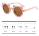 Παιδικά γυαλιά ηλίου με αυτάκια BabyLlama Green / Brown 3-9 ετών - Image 3