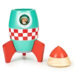 Ξύλινο παζλ Πύραυλος EcoToys - Image 4