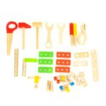 Ξύλινα εργαλεία σε κουτί εργαστήριο σετ XXL - Image 2