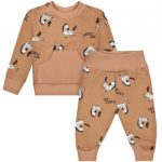 Σετ φόρμας καφέ με ζέβρες