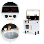 Ξύλινη κουζίνα με ηχητικά εφέ Ecotoys - Image 8