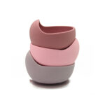 Μπoλ Φαγητού Σιλικόνης με κουτάλι Olive - Image 2