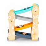 Ξύλινη Πίστα Τσουλήθρα με 3 Αυτοκίνητα