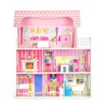 Ξύλινο κουκλόσπιτο με έπιπλα - Image 8