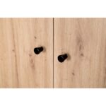 Δίφυλλη ντουλάπα Pauline Oak - Image 3