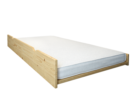 Συρόμενο τρίτο κρεβάτι κουκέτας EVEREST