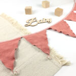 Γιρλάντα με σημαιάκια από Μουσελίνα