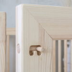 Bambi παιδικό κρεβάτι με στρογγυλό κάγκελο και προστατευτικό καγκελοφράχτη (πόδι 0 εκ.) - Image 2