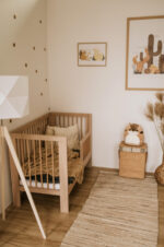 Κούνια κρεβάτι Olivia 140x70 εκ. Beech - Image 4