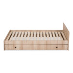 Παιδικό κρεβάτι με συρτάρι Compact 3 σε 1 Oak - Image 6