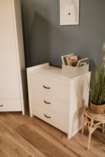 Βρεφική συρταριέρα Amelia Λευκή - Image 3