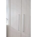 Δίφυλλη ντουλάπα Calmo Λευκή - Image 3