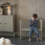 Κούνια Oval 7 σε 1 Olive με δώρο το στρώμα - Image 2