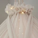 Τούλινο Canopy με πομ πον - Image 27