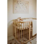 Κούνια 7 σε 1 Φυσικό Ξύλο με δώρο τo στρώμα - Image 6