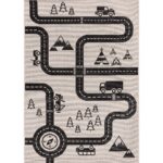 Παιδικό Χαλί Car Road