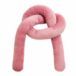 Κυλινδρικό προστατευτικό κούνιας Minky Old Rose - Image 3