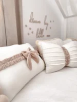 Μαξιλάρι με Φιόγκο Βελούδινο - Image 2