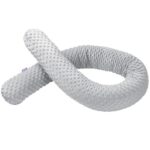 Κυλινδρικό προστατευτικό κούνιας Minky Grey - Image 2