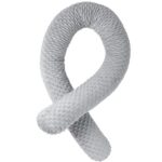 Κυλινδρικό προστατευτικό κούνιας Minky Grey - Image 4