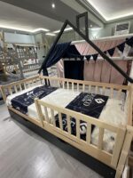 Κρεβάτι Marco μασίφ οξιά με αφαιρούμενη σκεπή - Image 3