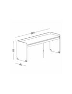 JOKER παιδική κουκέτα ΛΕΥΚΟ / ΦΥΣΙΚΟ ΞΥΛΟ για στρώμα 100 X 200 με ΣΚΑΛΟΠΑΤΙΑ (ΣΥΝΘΕΣΗ) - Image 6