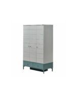 Τρίφυλλη ντουλάπα Marine Blue