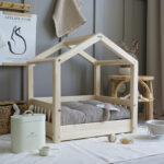 Cozy Σκυλοκρεβατάκι Φυσικό Ξύλο Μεγέθη S-Μ-L