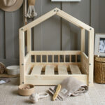 Cozy Σκυλοκρεβατάκι Φυσικό Ξύλο Μεγέθη S-Μ-L - Image 2