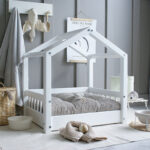 Cozy Σκυλοκρεβατάκι Λευκό Μεγέθη S-Μ-L