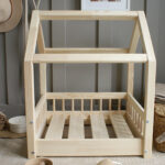 Furry Σκυλοκρεβατάκι Φυσικό Ξύλο Μεγέθη S-Μ-L - Image 3