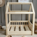 Furry Σκυλοκρεβατάκι Φυσικό Ξύλο Μεγέθη S-Μ-L - Image 2