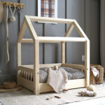 Furry Σκυλοκρεβατάκι Φυσικό Ξύλο Μεγέθη S-Μ-L