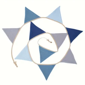 Γιρλάντα με σημαιάκια Μπλε