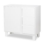 Βρεφική συρταριέρα Olivia Λευκή