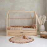 Bello Plus παιδικό κρεβάτι Montessori με συρτάρι ή δεύτερο κρεβάτι και αφαιρούμενα κάγκελα - Image 8