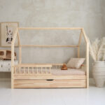 Bello Plus παιδικό κρεβάτι Montessori με συρτάρι ή δεύτερο κρεβάτι και αφαιρούμενα κάγκελα - Image 7
