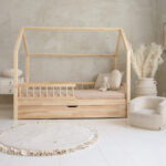 Bello Plus παιδικό κρεβάτι Montessori με συρτάρι ή δεύτερο κρεβάτι και αφαιρούμενα κάγκελα - Image 6