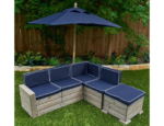 ΠΑΙΔΙΚΌ ΔΩΜΆΤΙΟ & ΔΙΑΚΌΣΜΗΣΗ KIDKRAFT, OUTDOOR SECTIONAL, OTTOMAN &AMP; UMBRELLA SE