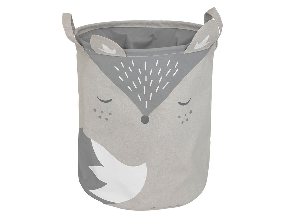 image_returner Παιδικό Καλάθι Αποθήκευσης Fox με χερούλια 32x32x50cm - Image 1