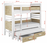 Janis 3 Κουκέτα για 3 παιδιά - Image 2