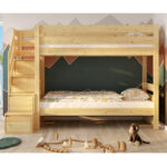 EVEREST Κουκέτα ΜΑΣΙΦ για στρώματα 200×90 με Σκαλοπάτια - Image 11