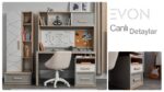 Γραφείο απλό Evon - Image 2
