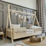 Tipi DUO παιδικό κρεβάτι με στρογγυλό κάγκελο