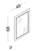 Καθρέφτης συρταριέρας Poli - Image 3