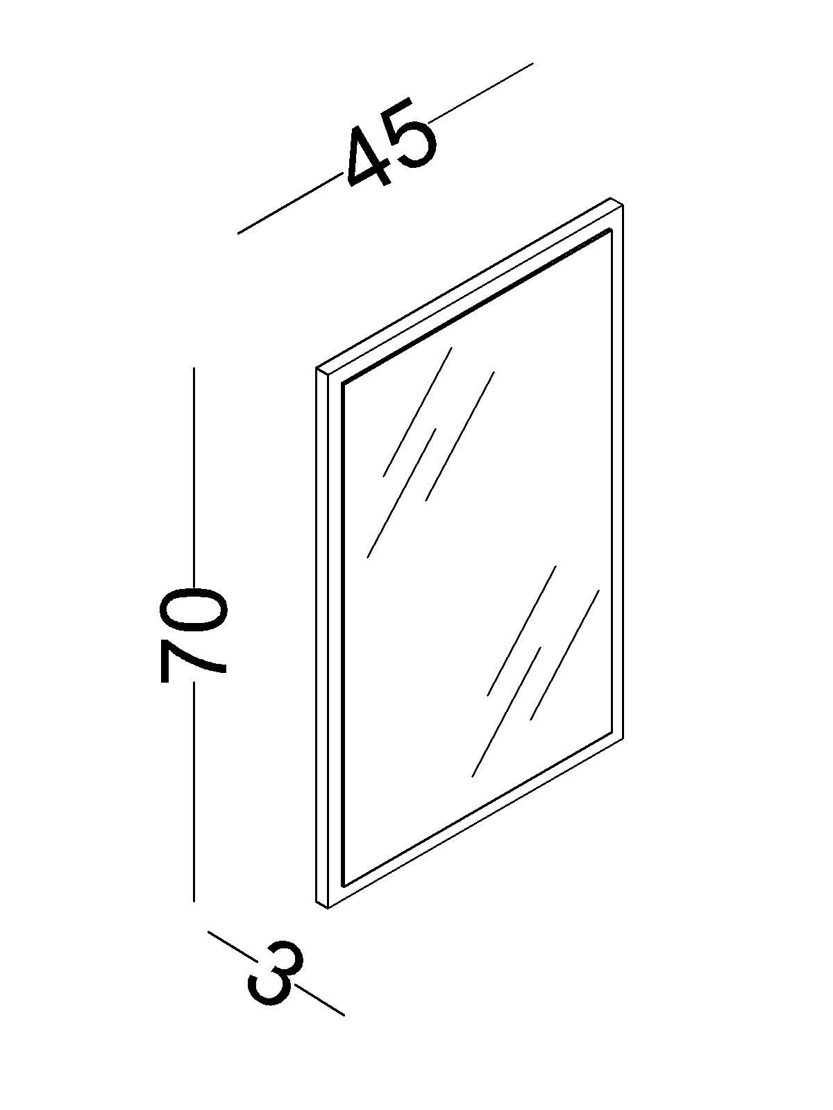 porto-sifonyer-kathreftis Καθρέφτης συρταριέρας Porto - Image 1
