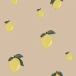 Ταπετσαρία Little Lemons Beige